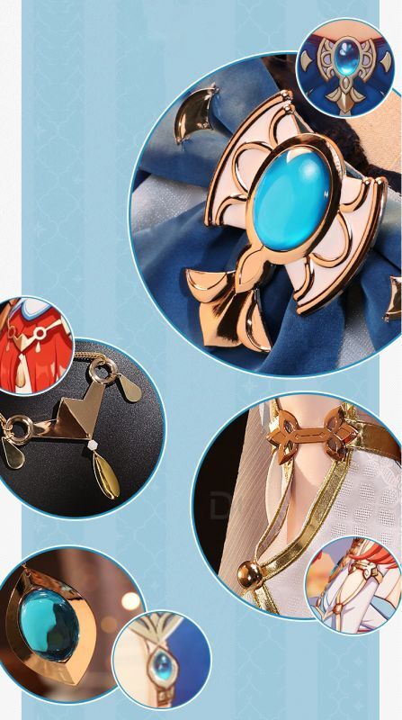 三分妄想1/3Delusion】原神 Genshin ニィロウ-Nilou コスプレ衣装