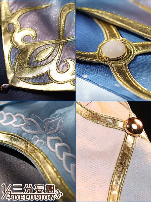 三分妄想1/3Delusion】原神 Genshin ニィロウ-Nilou コスプレ衣装