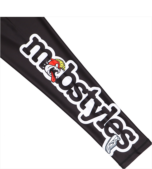 モブスタイルス) MOBSTYLES MOSH LONG SPATS BLACK (LS:PANTS)(COLOR