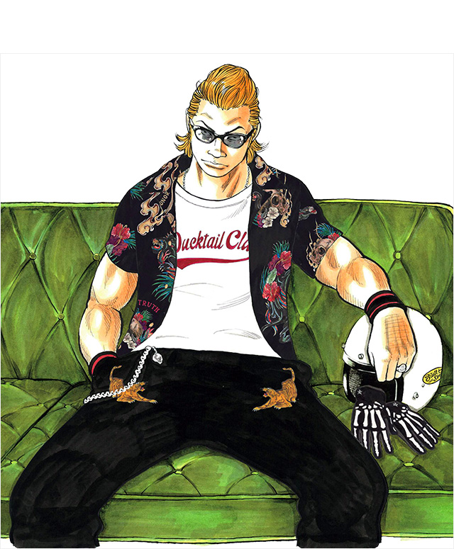 クローズ ワースト) CROWS×WORST 鈴蘭 SKULL WORKS×坊屋春道 シルバー