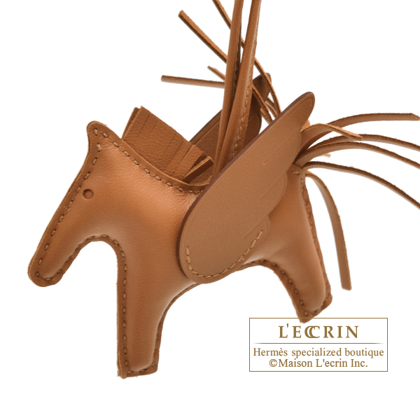 エルメス ロデオチャームペガサスPM ゴールド アニョーミロ/スイフト