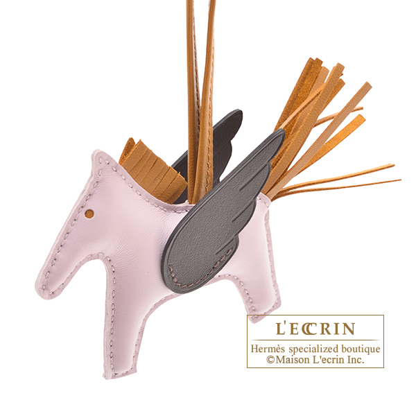 エルメス ロデオチャームペガサスPM モーヴペール/セサミ/エベーヌ