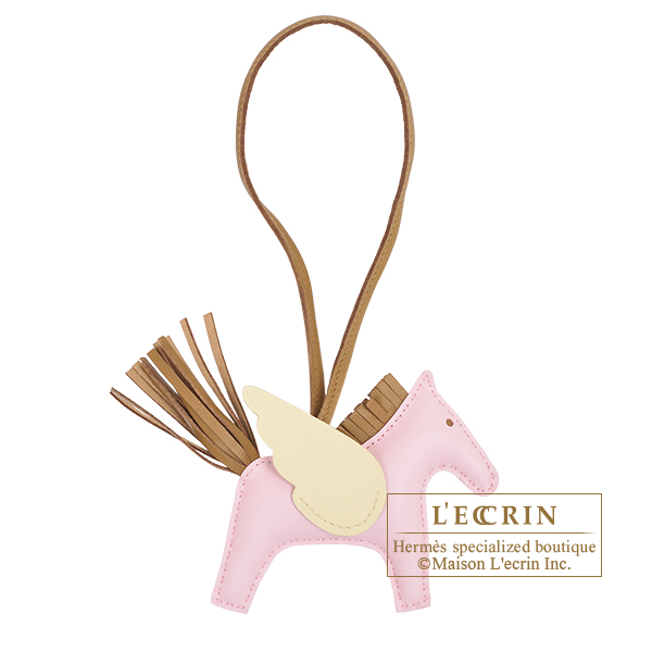 エルメス ロデオチャームペガサスPM ローズダーリン/クラフト/ジョーヌ