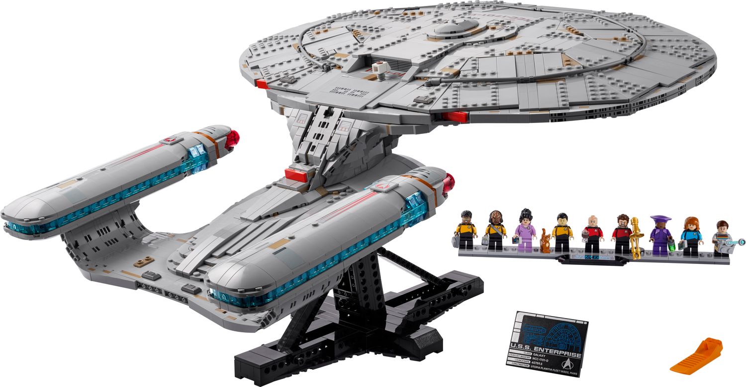 Star Trek: U.S.S. Enterprise NCC-1701-D™ 10356 | LEGO® Icons | Buy