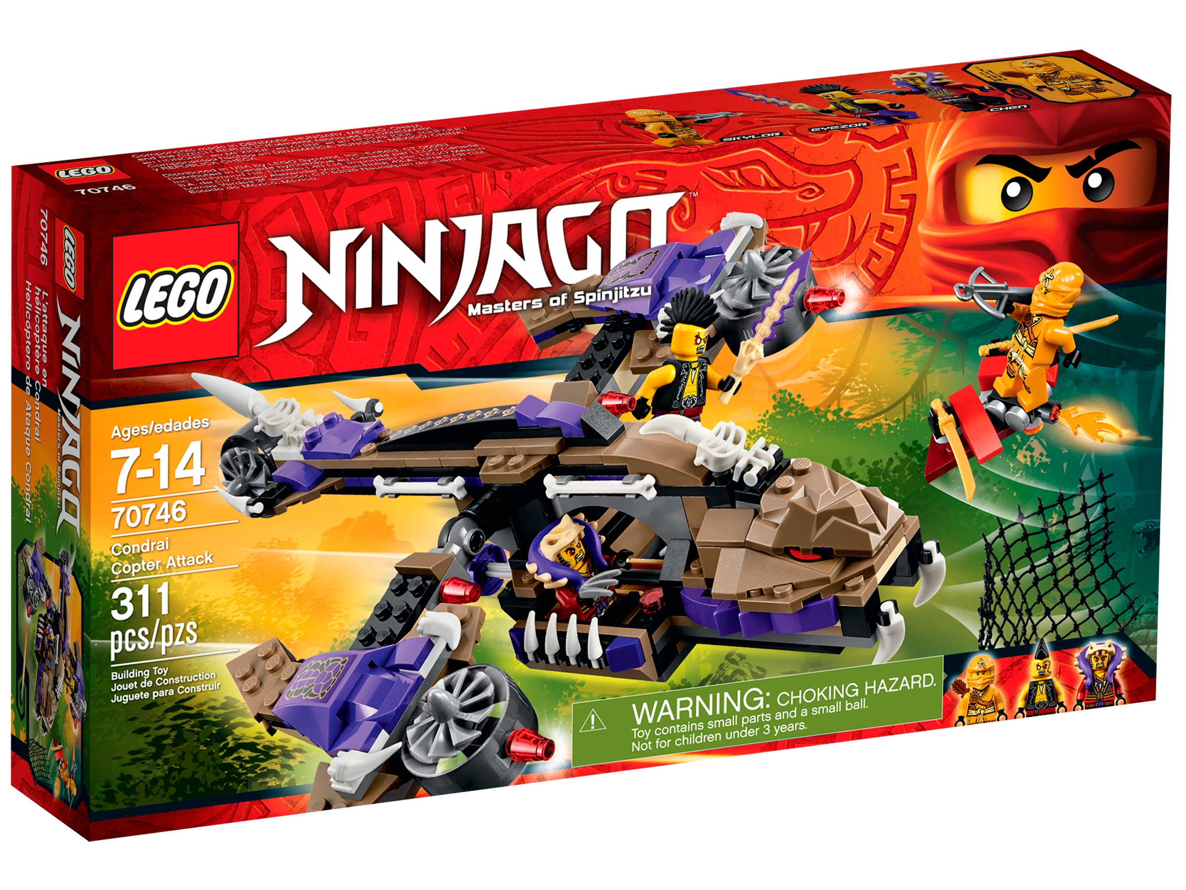 Condrai Copter Attack 70746 | NINJAGO® | Buy online at the