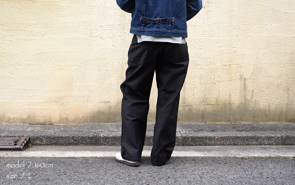 CIOTA シオタ Baker Pants (Wide Straight) ＜ブラック＞ 商品詳細