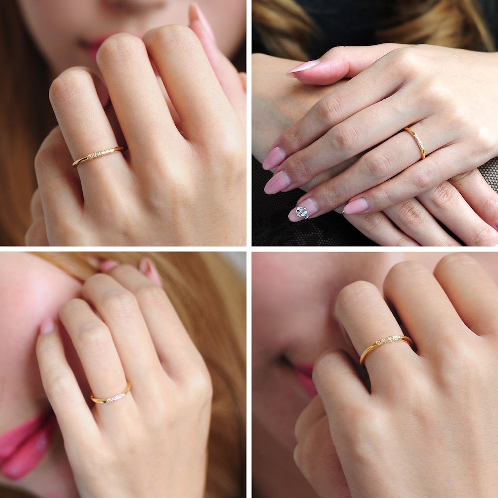 トゥー プライ 161 アーベイン ダイヤモンド リング 18金/two ply