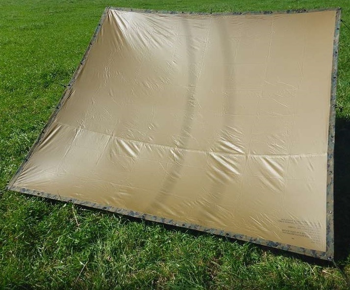 海兵隊実物 USMC ピクセル フィールド リバーシブル タープ テント、タープ