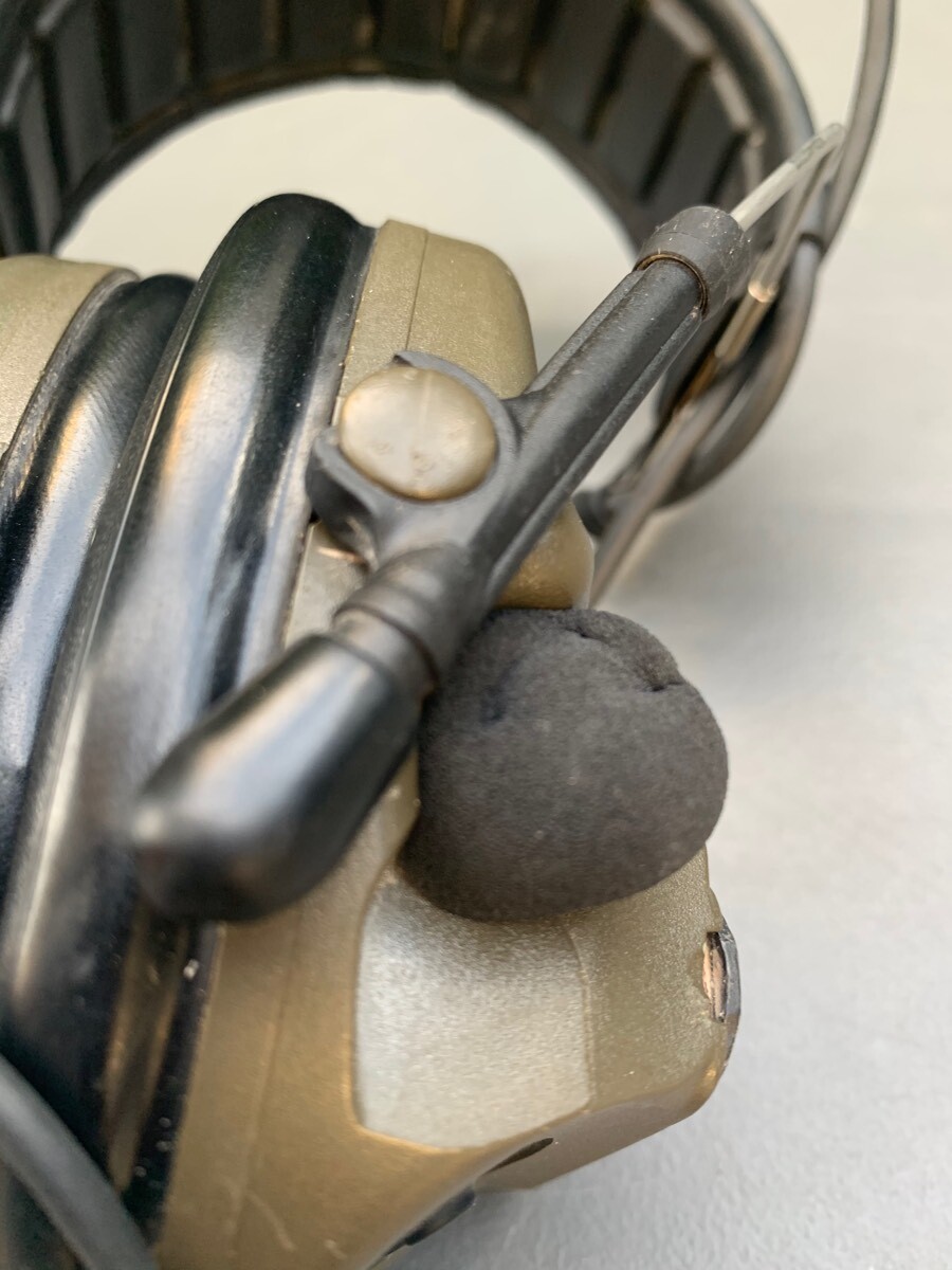 米軍実物 3M PELTOR ComTac III ヘッドセット ACH MT17H682FB-47