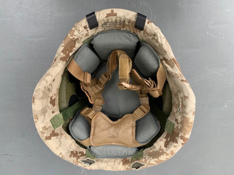 海兵隊実物 USMC LWH ライトウェイト ヘルメット カバー/マウント