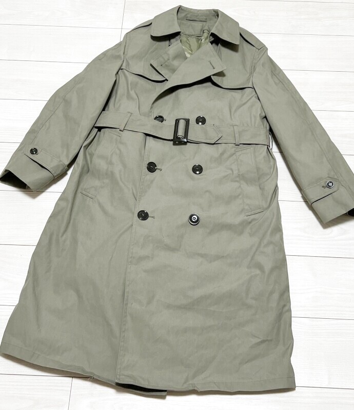 米軍実物 海兵隊 ミリタリー トレンチコート 38S ミリタリー.コート
