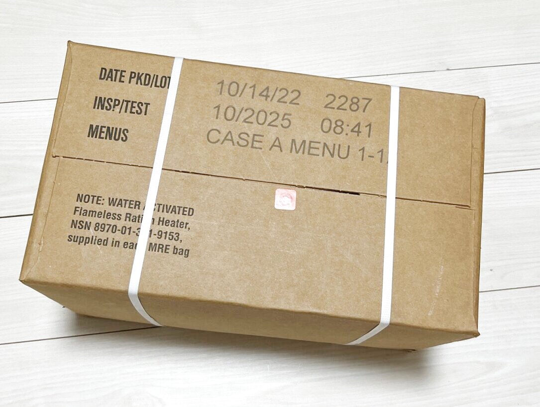 2028年期限】米軍 MRE レーション ケースA 2028年期限】米軍 MRE