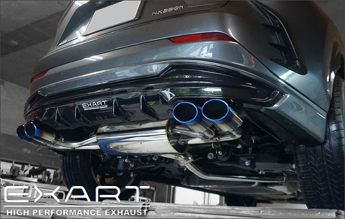 レクサスNX 20系専用 EXART ONE マフラーの販売ページです。｜レクサス