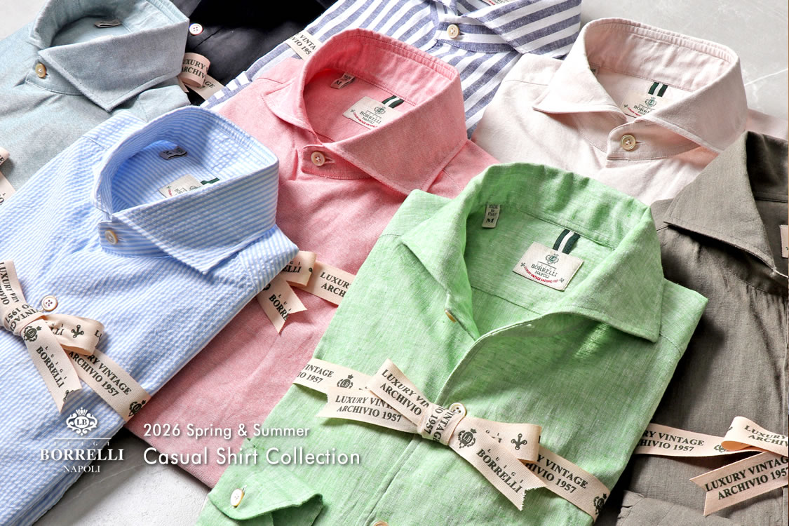 LUIGI BORRELLI TOKYO ONLINE STORE（ルイジボレッリ トーキョー