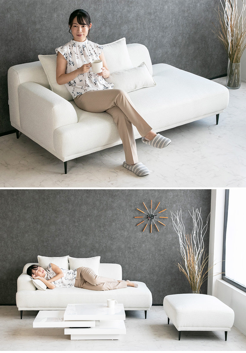 lushroom ソファ 2人掛け 3人掛け ファブリック カウチソファー