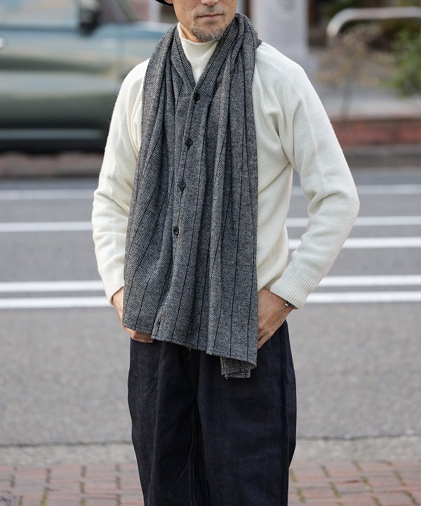 Engineered Garments/エンジニアド ガーメンツ Button Shawl - Wool