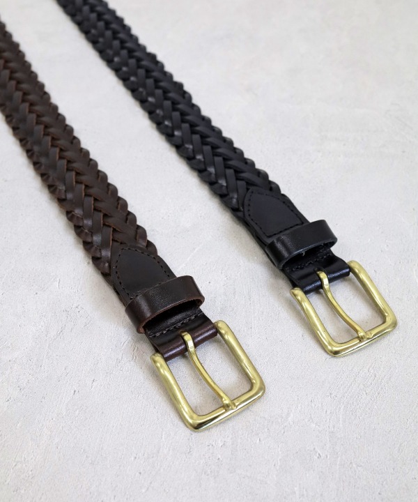 マスターアンドコー/MASTER & Co. SADDLE PULL UP EIGHT KNITTING BELT