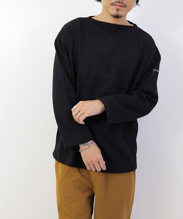 Saint James/セントジェームス OUESSANT LOOSE - NOIR（ブラック