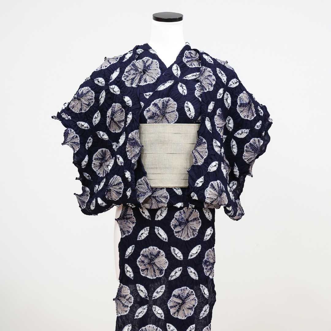 有松絞・浴衣「七宝ぼうろ」 | 普段着きものもたはん