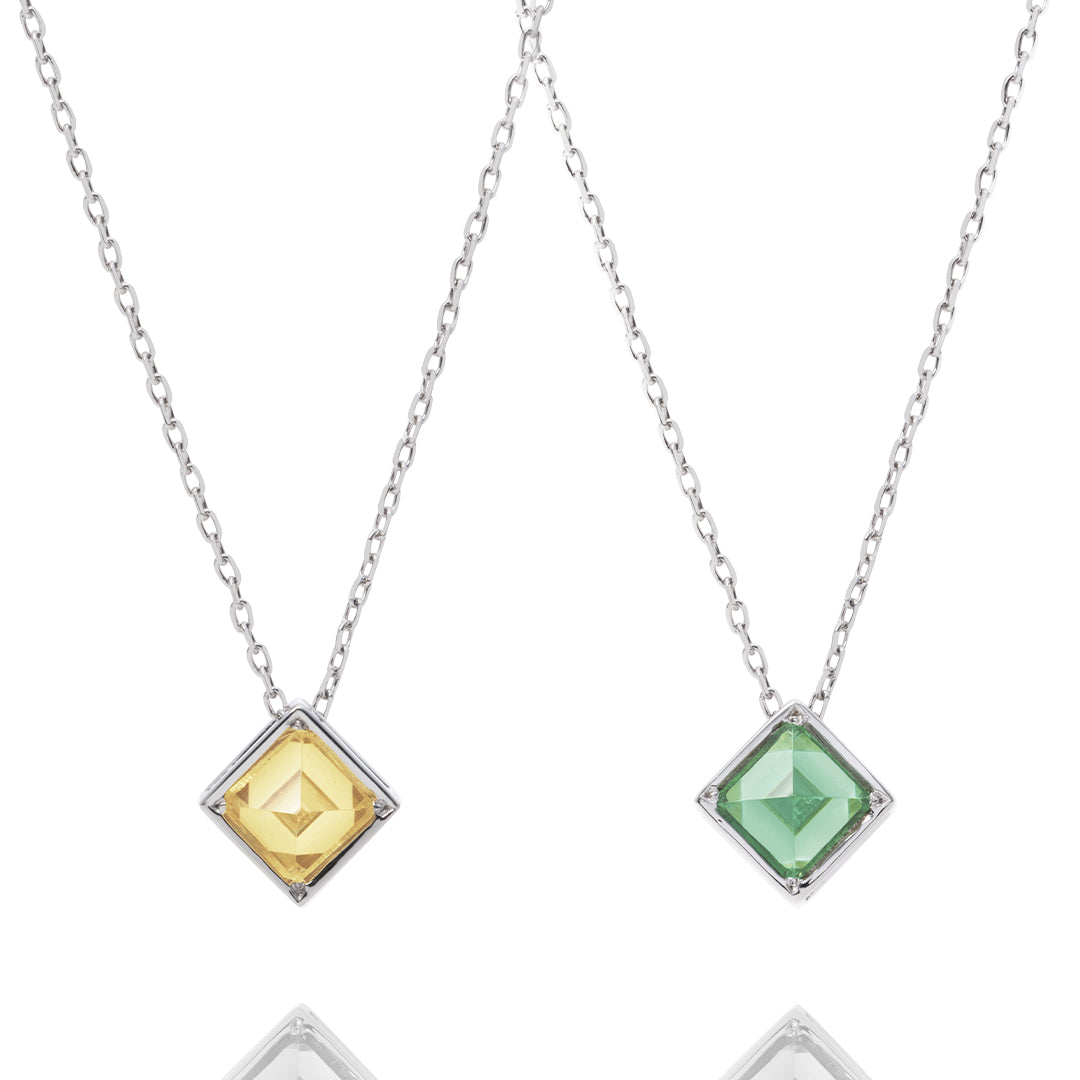 Day and Night (Square) (Silver) ネックレス – マザーハウス 公式サイト