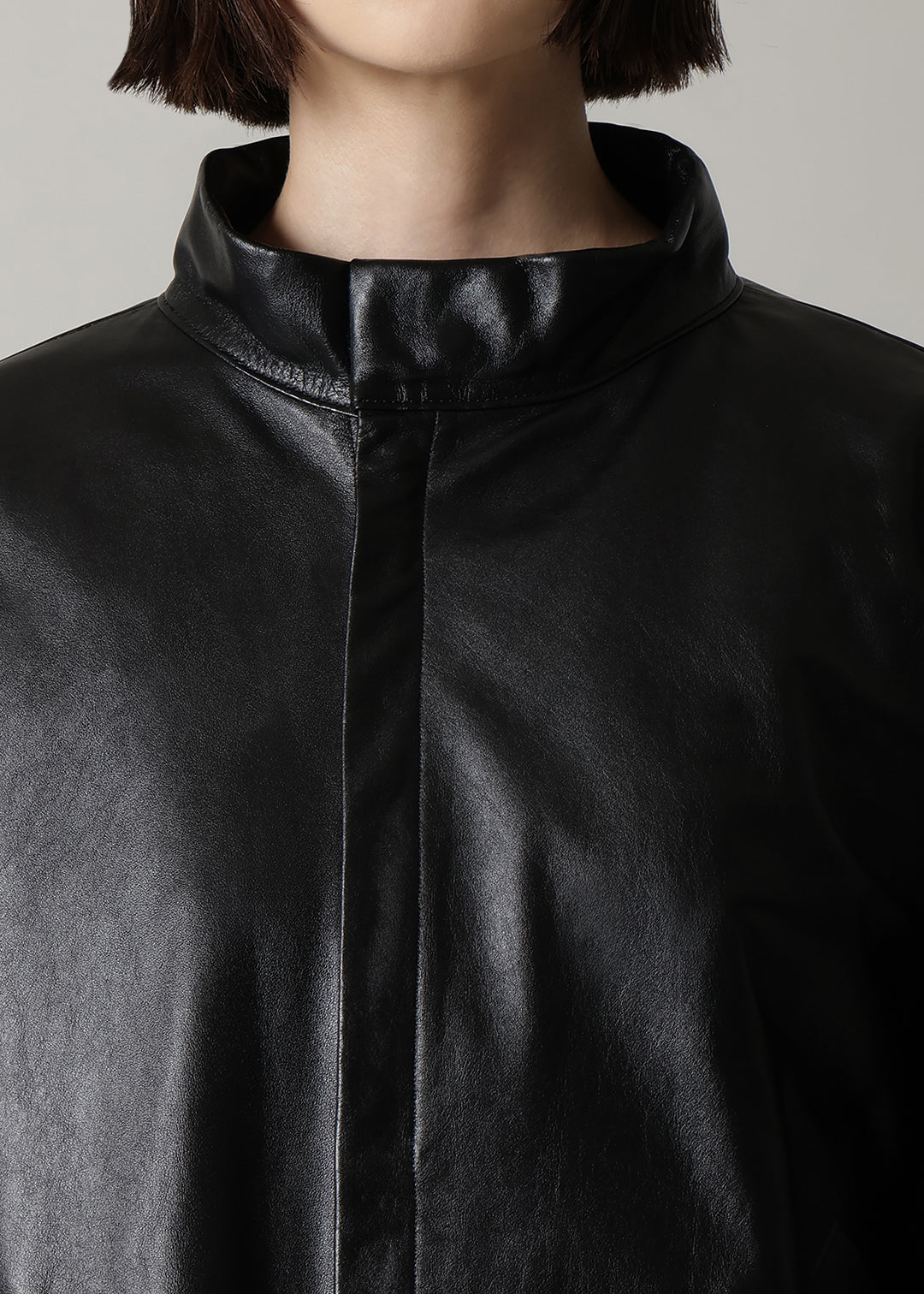 Matou Stand/C Leather Short Jacket – マザーハウス 公式サイト