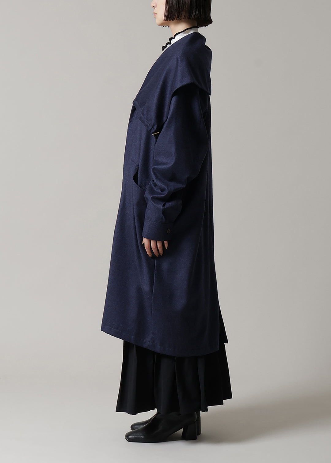 Nomad Big Collar Coat Ornello – マザーハウス 公式サイト