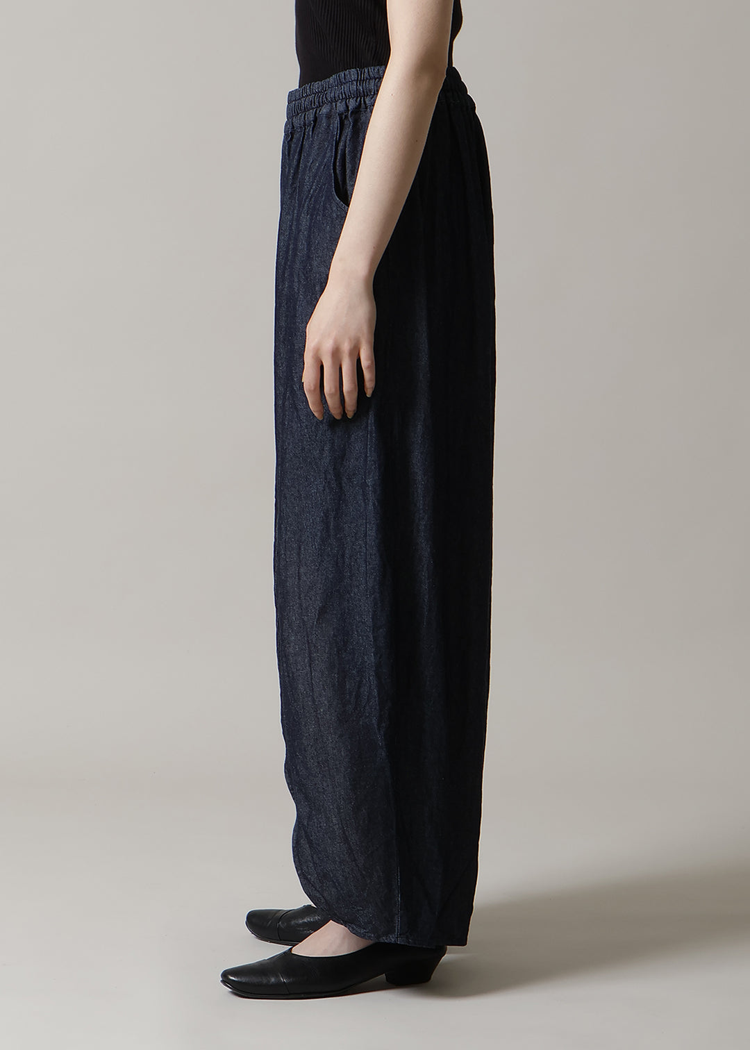 Sculpted Balloon Pants Denim – マザーハウス 公式サイト