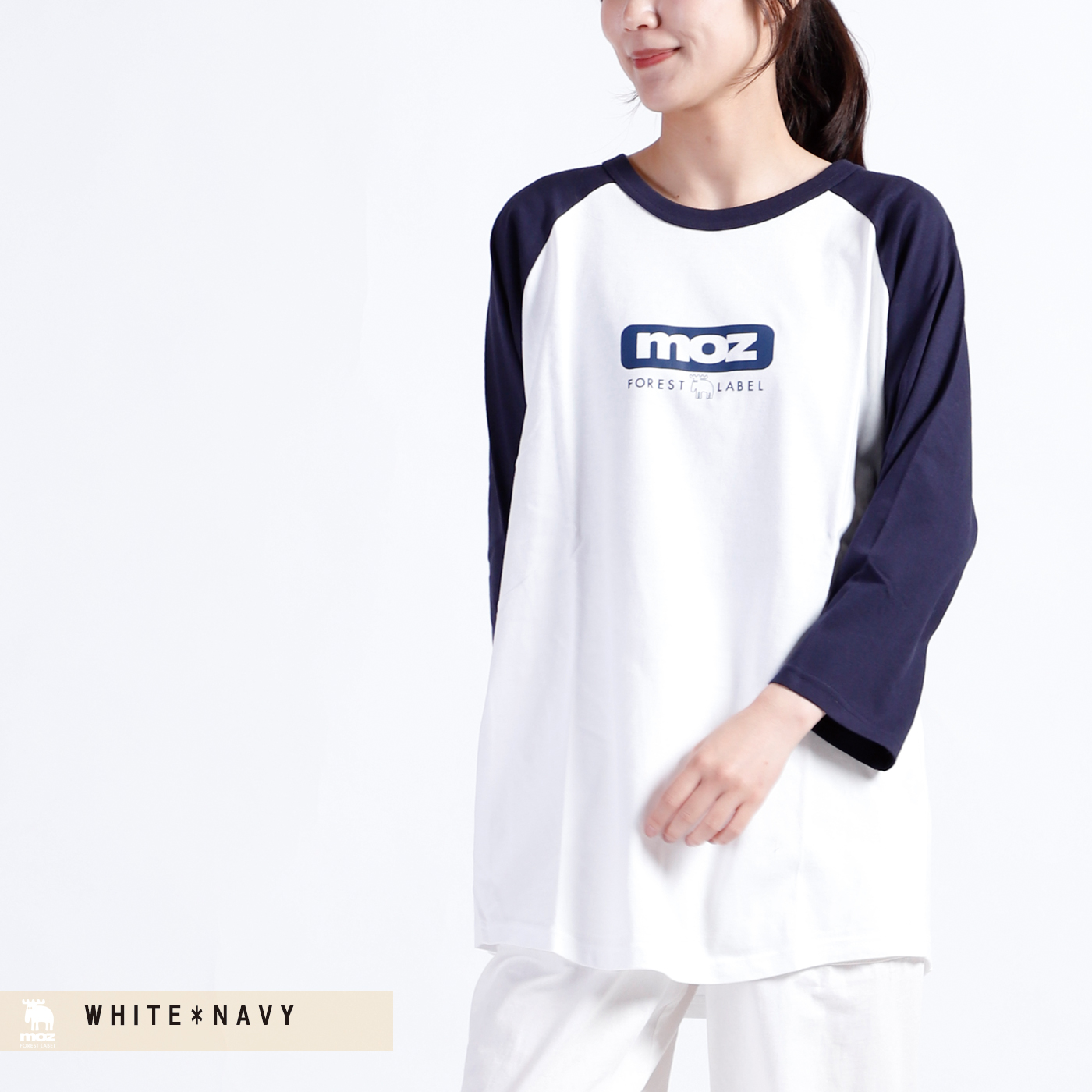 moz FOREST LABEL ラグランTシャツ◇