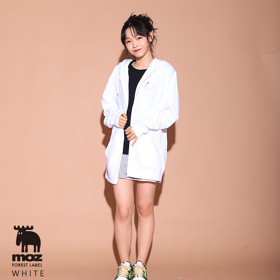 ミカ × moz FOREST LABEL コラボZIPパーカー