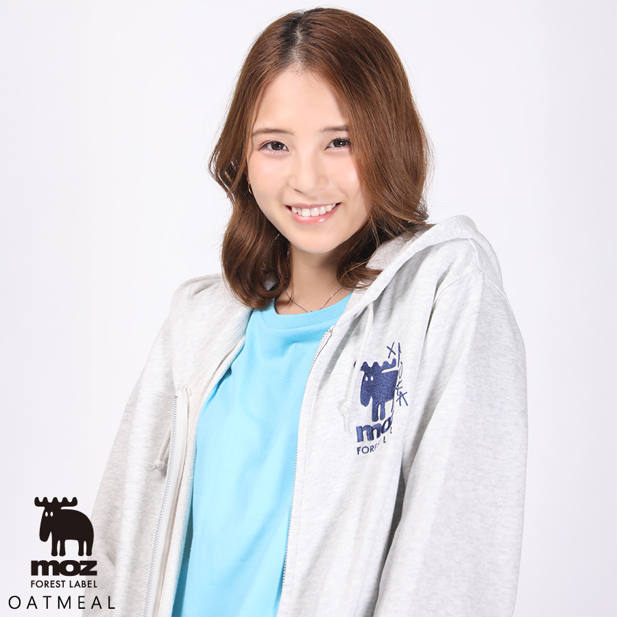 桃果×moz FOREST LABEL コラボZIPパーカー