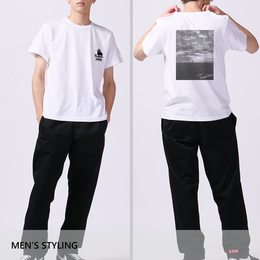 土くれプリンセス さおりの暮らし×moz FOREST LABEL コラボ半袖Tシャツ