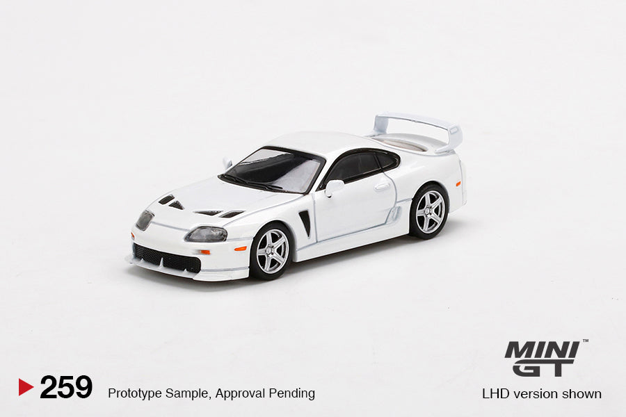 MINIGT 1:64 Toyota Supra TRD 3000GT in White – Model Cars Houston