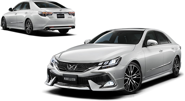 新型マークX用 カスタマイズアイテムを発売 | MODELLISTA（モデリスタ）