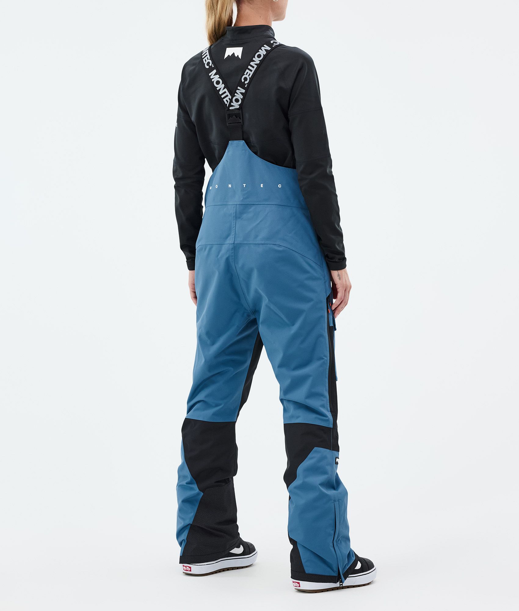 Montec Fawk W Snowboard Pants Women Blue Steel/Black | Montecwear.com
