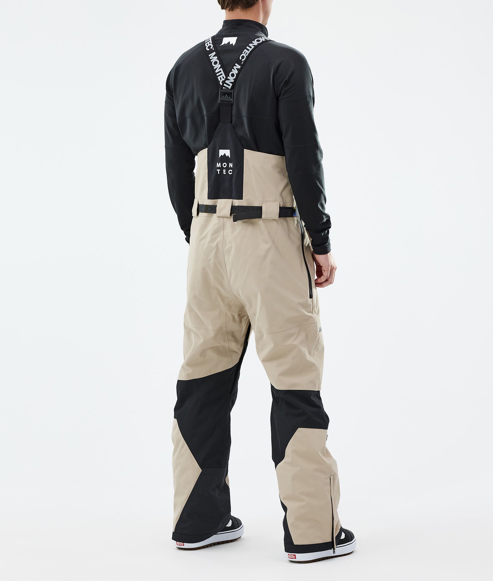 Montec Arch Snowboard Pants Men Sand/Black | Montecwear.com
