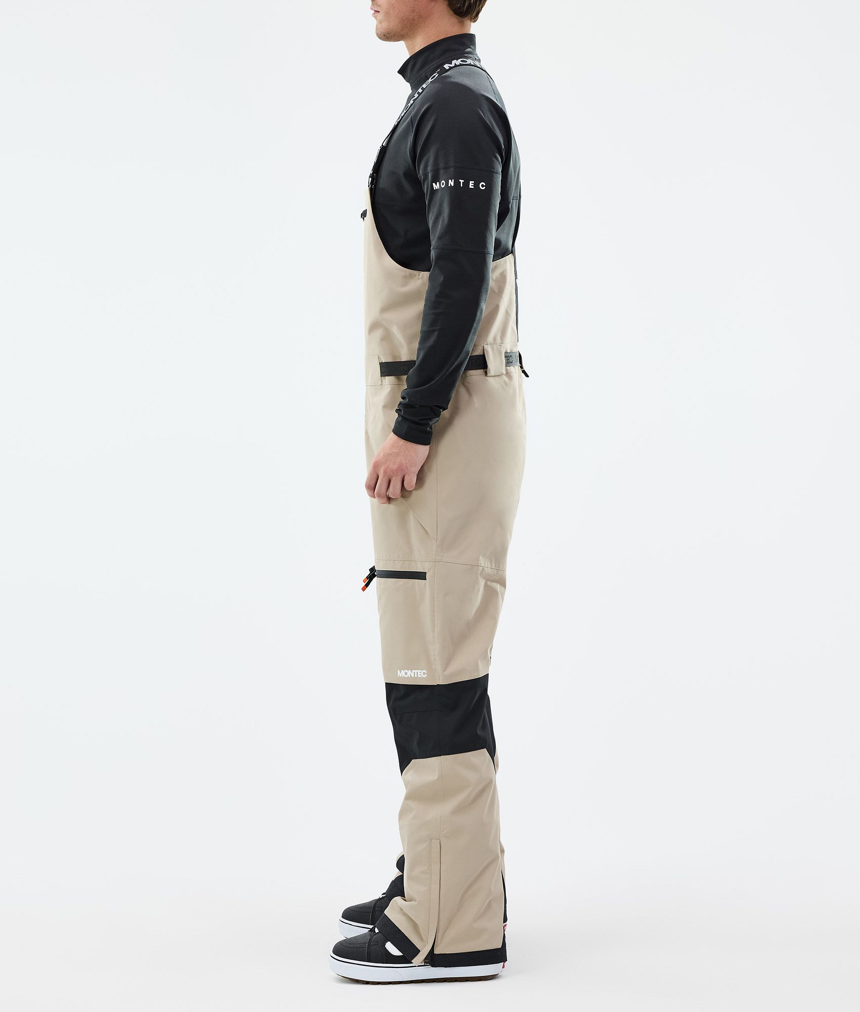 Montec Arch Snowboard Pants Men Sand/Black | Montecwear.com