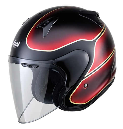 Max MC Direct Arai SZ-G Helmet Vintage Red, Helmets
