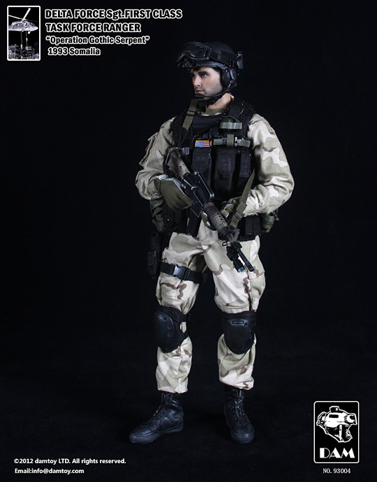Delta Force Sgt. First Class Dam Toys - Machinegun
