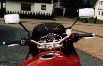 98-99ZX-9R（C型）用バーハンドルキット＆バーハンドル化用トップブリッジ