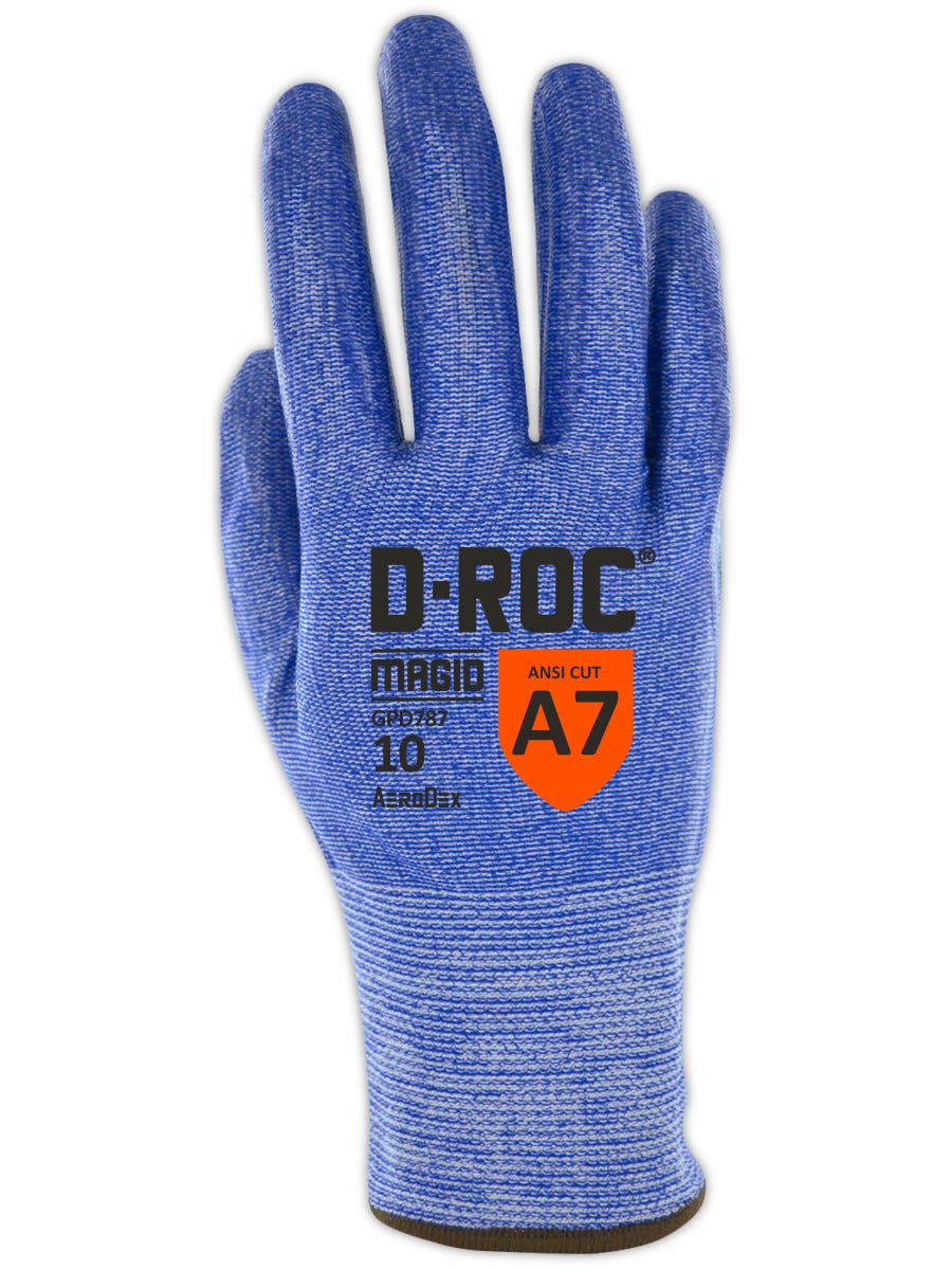 Magid D-ROC® AeroDex 13-Gauge Silicone Coated Work Glove