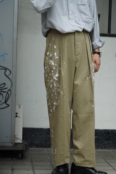 NEAT CHINO “BEIGE PAINT” – メイクス オンラインストア