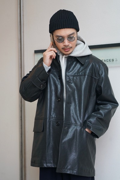 COMOLI “Lamb Leather Coat” – メイクス オンラインストア