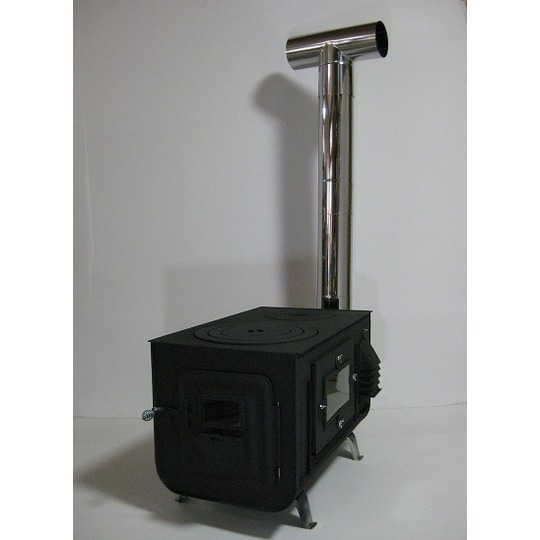 角型3面窓付薪ストーブ”FIRE SIDE”キャンプセット 商品詳細