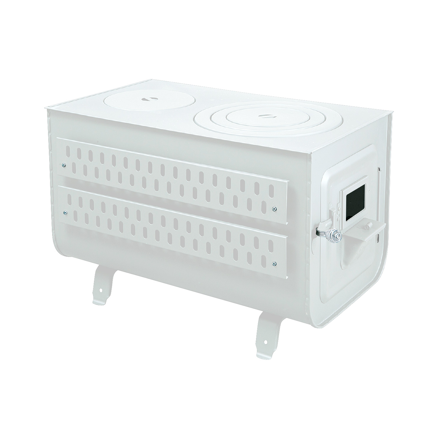 カラー角型窓付きガード付薪ストーブ”ベイダー” 商品詳細│薪ストーブ