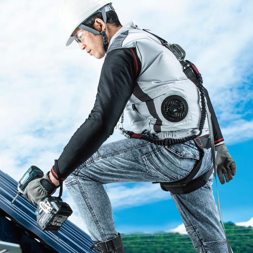 マキタ 空調服 マキタ 充電式ファンジャケット 4L セット FJ422DZ4L