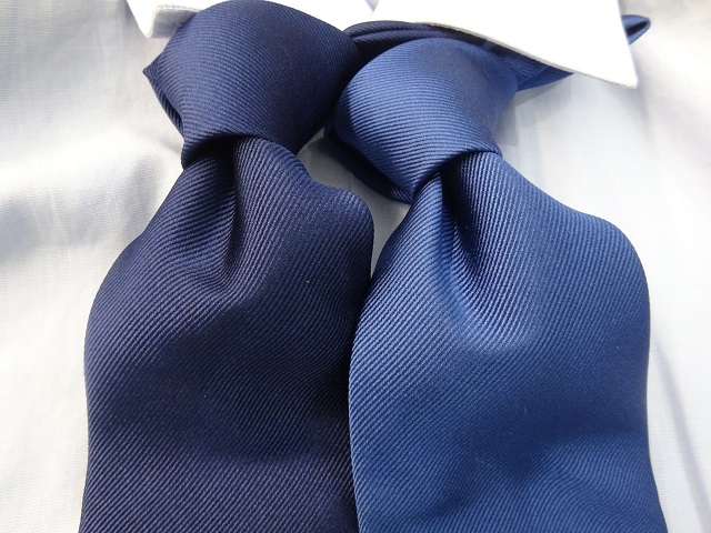 TIES】マリネッラの定番アイテム、ノーマル仕様のツイルソリッドタイの