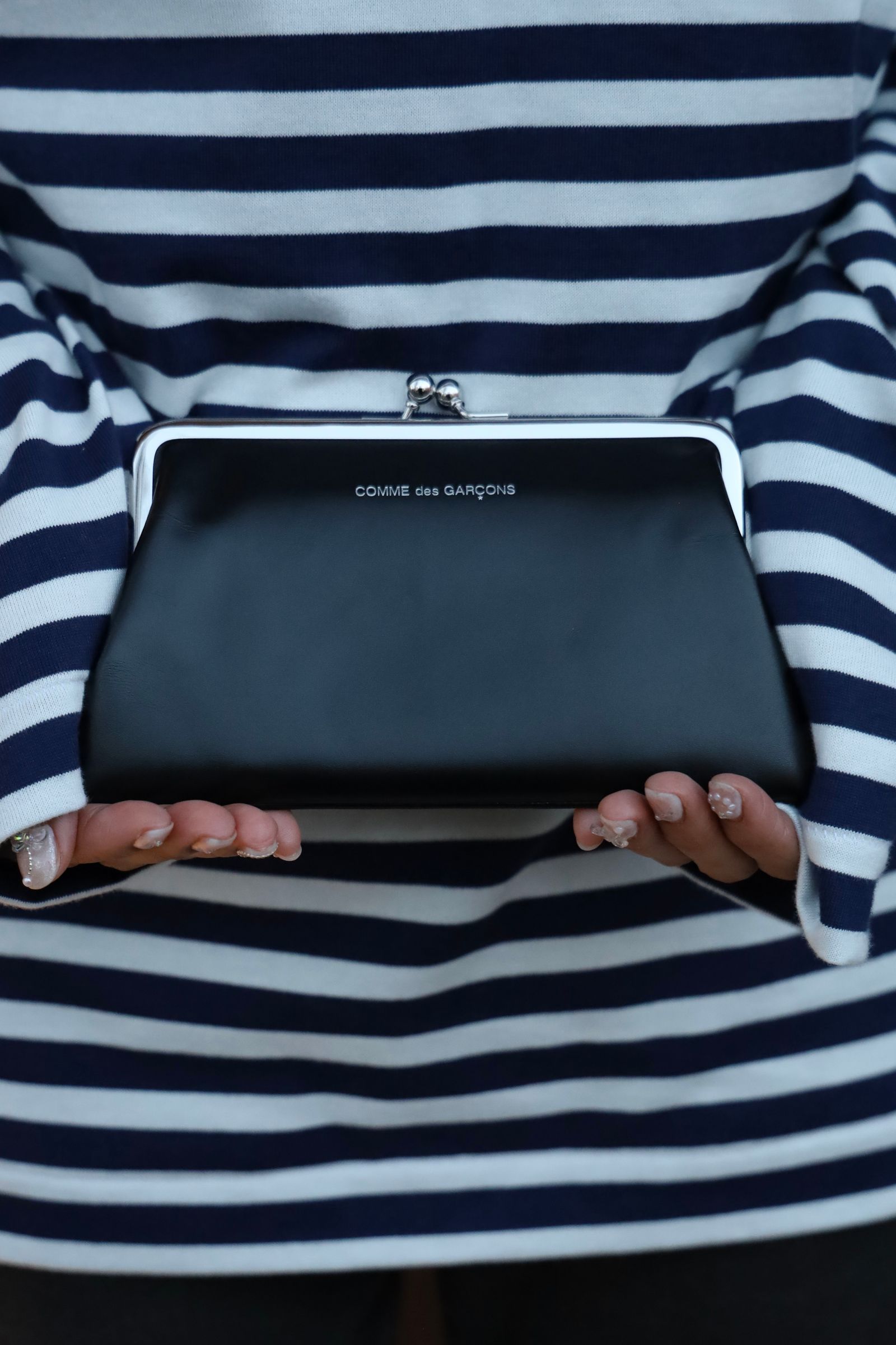Wallet COMME des GARCONS - コムデギャルソン がま口財布 KISS CLASP