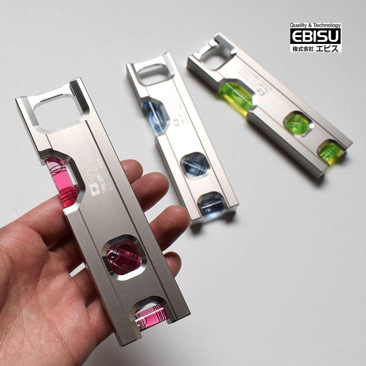 アルミ削り出し 多用途 水平器 150mm ソリッドレベル2 エビス EBISU ED
