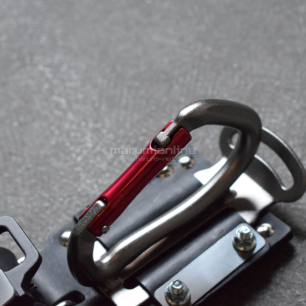 ニックス KNICKS チェーンタイプ金属セフ カラビナ ホルダーセット