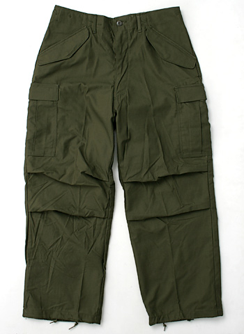 US(米軍) M-65 OD フィールドパンツ/ブラス(真鍮)ZIP/DSAコントラクト